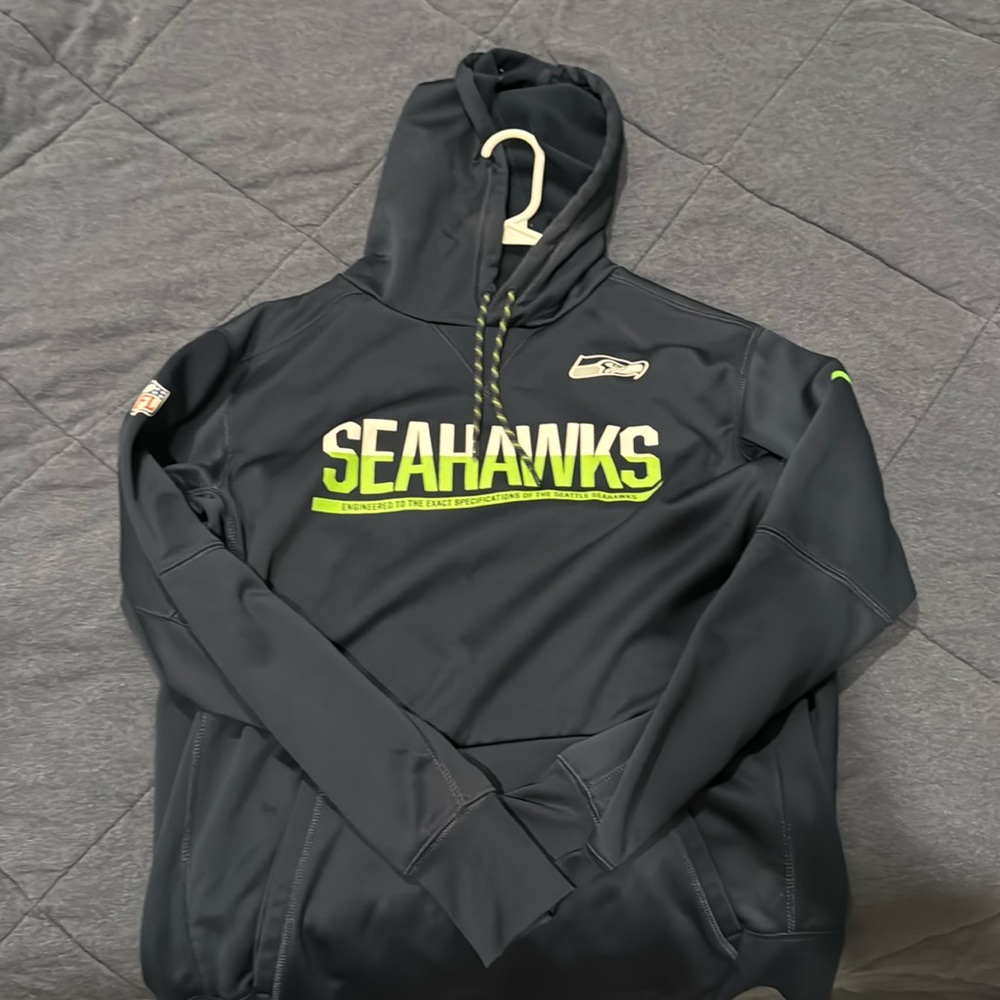 Seahawks Nike Dri Fit Hoodie Size Large